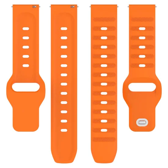 Каишка за Huawei Watch GT 2 (46 мм)/GT 2 Pro/GT 3 Pro (46 мм)/Ultimate, Xiaomi Watch S1 - Каишка за часовник (W050) - Оранжев