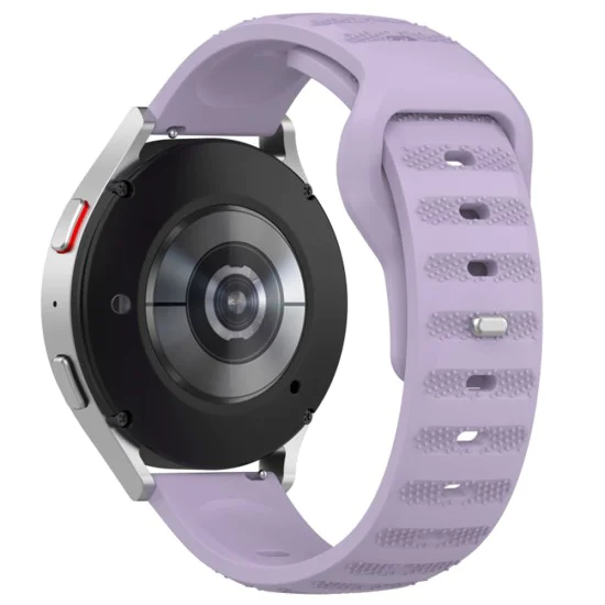 Каишка за Samsung Galaxy Watch 4/5/Active 2, Huawei Watch GT 3 (42mm)/GT 3 Pro (43mm) - Каишка за часовник (W050) - Лилав