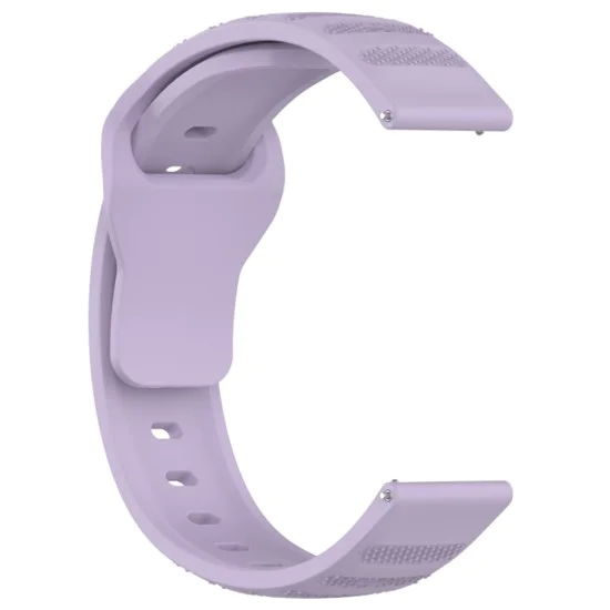 Каишка за Samsung Galaxy Watch 4/5/Active 2, Huawei Watch GT 3 (42mm)/GT 3 Pro (43mm) - Каишка за часовник (W050) - Лилав