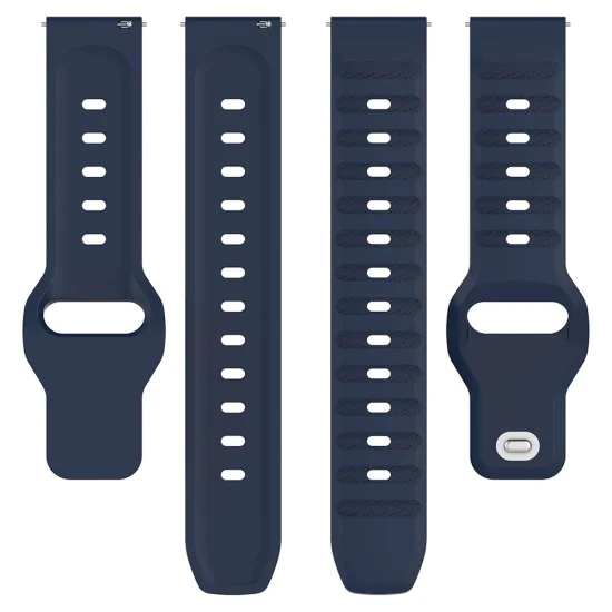 Каишка за Samsung Galaxy Watch 4/5/Active 2, Huawei Watch GT 3 (42mm)/GT 3 Pro (43mm) - Каишка за часовник (W050) - Син