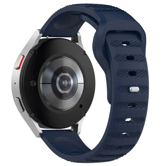 Каишка за Samsung Galaxy Watch 4/5/Active 2, Huawei Watch GT 3 (42mm)/GT 3 Pro (43mm) - Каишка за часовник (W050) - Син