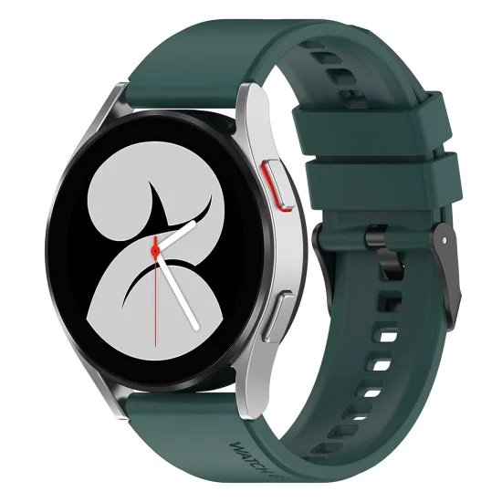 Каишка за Huawei Watch GT 2 (46 мм)/GT 2 Pro/GT 3 Pro (46 мм)/Ultimate, Xiaomi Watch S1 - Каишка за часовник 22 мм (W026) - Тъмнозелен