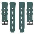 Каишка за Huawei Watch GT 2 (46 мм)/GT 2 Pro/GT 3 Pro (46 мм)/Ultimate, Xiaomi Watch S1 - Каишка за часовник 22 мм (W026) - Тъмнозелен