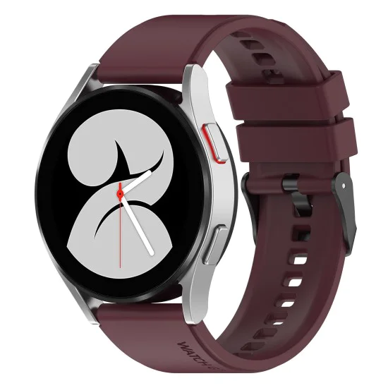 Каишка за Huawei Watch GT 2 (46mm)/GT 2 Pro/GT 3 Pro (46mm)/Ultimate, Xiaomi Watch S1 - Каишка за часовник 22mm (W026) - Бордо