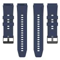 Каишка за Huawei Watch GT 2 (46 мм)/GT 2 Pro/GT 3 Pro (46 мм)/Ultimate, Xiaomi Watch S1 - Каишка за часовник 22 мм (W026) - Тъмно син