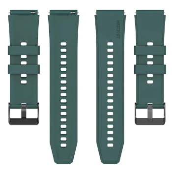 Каишка за Samsung Galaxy Watch4 40 мм - Каишка за часовник 20 мм (W026) - Тъмно зелен