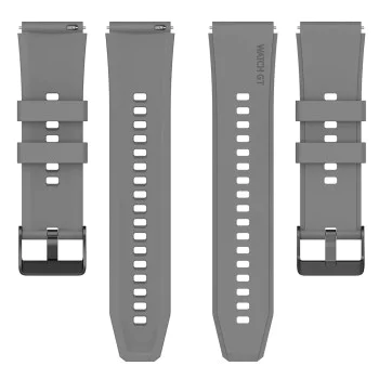 Каишка за Samsung Galaxy Watch4 40 мм - Каишка за часовник 20 мм (W026) - Сив