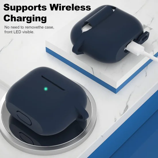 Калъф за Apple AirPods 3 - - Navy Blue