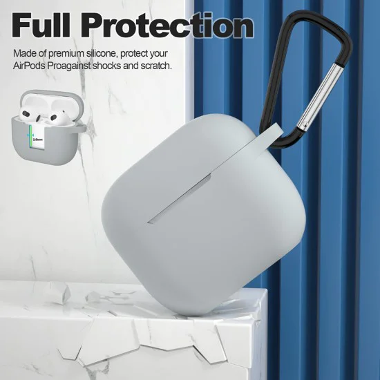 Калъф за Apple AirPods 3 - - Сив