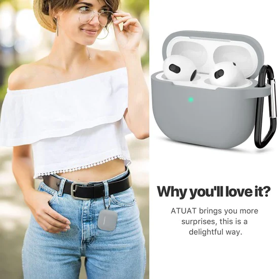 Калъф за Apple AirPods 3 - - Лилав