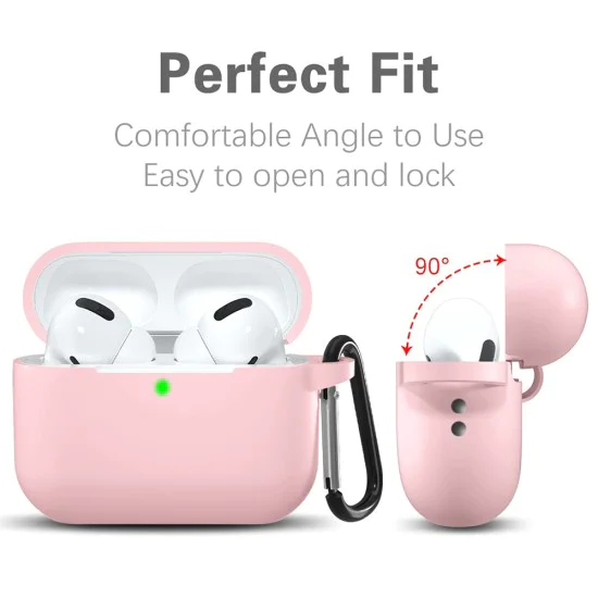 Калъф за AirPods Pro 1/2 - - Розов