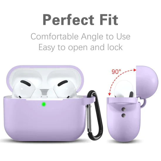 Калъф за AirPods Pro 1/2 - - Лилав