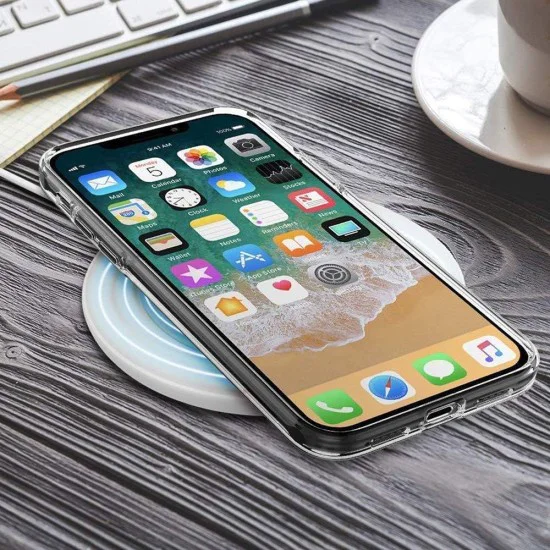 Калъф за iPhone XR - Удароустойчив Прозрачен Силиконов - Прозрачен