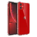 Калъф за iPhone 11 - Удароустойчив прозрачен силикон - прозрачен