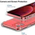 Калъф за iPhone 12 mini - Удароустойчив Прозрачен Силиконов - Прозрачен