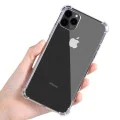 Калъф за iPhone 12 Pro - Удароустойчив прозрачен силикон - прозрачен