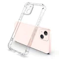 Калъф за iPhone 13 mini - Удароустойчив Прозрачен Силиконов - Прозрачен