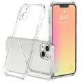 Калъф за iPhone 13 mini - Удароустойчив Прозрачен Силиконов - Прозрачен
