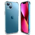 Калъф за iPhone 13 mini - Удароустойчив Прозрачен Силиконов - Прозрачен