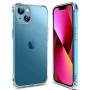 Калъф за iPhone 13 mini - Удароустойчив Прозрачен Силиконов - Прозрачен
