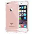Калъф за iPhone 5/ iPhone 5s/ iPhone SE - Удароустойчив прозрачен силикон - прозрачен