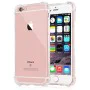 Калъф за iPhone 5/ iPhone 5s/ iPhone SE - Удароустойчив прозрачен силикон - прозрачен