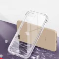 Калъф за iPhone 7 Plus / iPhone 8 Plus - Удароустойчив Прозрачен Силиконов - Прозрачен