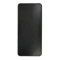 OLED дисплей със сензорен екран и рамка, съвместим с Samsung Galaxy A12 (SM-A125) - OEM (17016) - черен