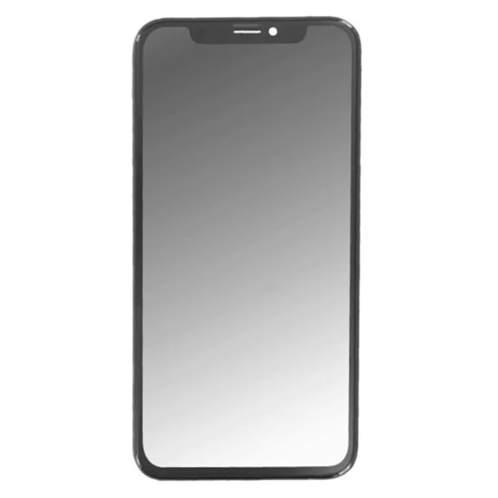 In-Cell LCD сензорен екран със сензорен екран и рамка, съвместим с iPhone XS Max - OEM (18146) - черен
