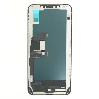 In-Cell LCD сензорен екран със сензорен екран и рамка, съвместим с iPhone XS Max - OEM (18146) - черен