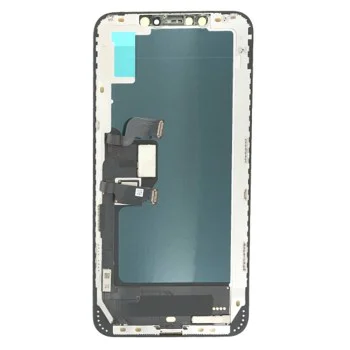 In-Cell LCD сензорен екран със сензорен екран и рамка, съвместим с iPhone XS Max - OEM (18200) - черен
