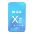 In-Cell LCD сензорен екран със сензорен екран и рамка, съвместим с iPhone XS Max - OEM (18200) - черен