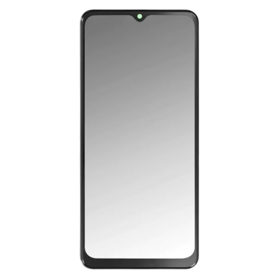 Екран с тъчскрийн и рамка, съвместим с Samsung Galaxy A22 5G (SM-A226) - Samsung (16137) - черен