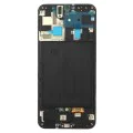 Екран с тъчскрийн и рамка, съвместим с Samsung Galaxy A50 (SM-A505F) - Samsung (12001) - черен