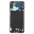 Екран с тъчскрийн и рамка, съвместим с Samsung Galaxy A70 (SM-A705F) - Samsung (12003) - черен