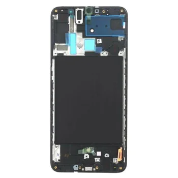 Екран с тъчскрийн и рамка, съвместим с Samsung Galaxy A70 (SM-A705F) - Samsung (12003) - черен