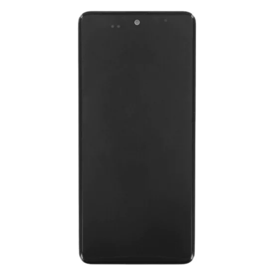 Екран с тъчскрийн и рамка, съвместим с Samsung Galaxy A51 4G (SM-A515F) - Samsung (13612) - черен