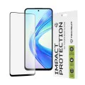 Протектор за Honor X7b / X7b 5G / 90 SMART - 111D Full Cover / Full Glue Glass - Черен