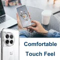 Калъф за OnePlus 12 - Удароустойчив прозрачен силикон - прозрачен