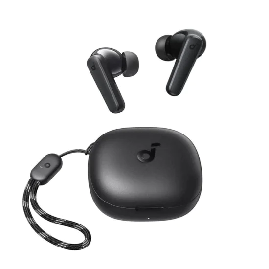 Безжични слушалки с екстра-бас - Anker R50i (A3949G21) - бели