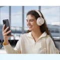 Слушалки Fara Fir Over-Ear - Anker SoundCore Space One (A3035G21) - бели