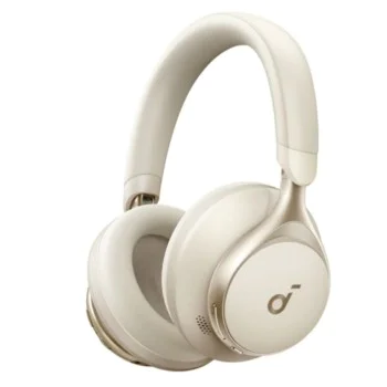 Слушалки Fara Fir Over-Ear - Anker SoundCore Space One (A3035G21) - бели