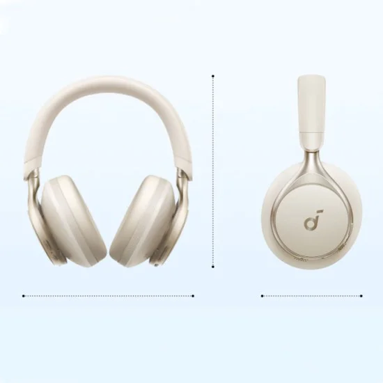 Слушалки Fara Fir Over-Ear - Anker SoundCore Space One (A3035G21) - бели