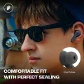 Bluetooth слушалки за поставяне в ушите с микрофон TWS - JBL (Wave Beam) - черни