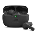 Bluetooth слушалки за поставяне в ушите с микрофон TWS - JBL (Wave Beam) - черни