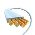 Кабел за дата Type-C към Type-C, 100W, 1m - Baseus Free2Draw Mini (P10364500311-00) - Galaxy Blue
