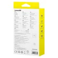 Кабел за данни Type-C към Type-C, 30W, 1m - Baseus (P10365200211-00) - Moon White