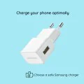 USB зарядно устройство, 1.55A - Samsung (EP-TA50EWE) - бяло