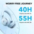 Слушалки Fara Fir Over-Ear - Anker SoundCore Space One (A3035G31) - сини