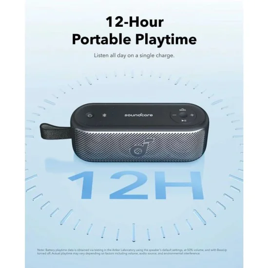 Водоустойчив преносим високоговорител IPX7, 20W - Anker SoundCore Motion 100 (A3133061) - зелен